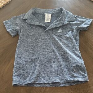Tommy Bahama Heathered Blue Kids Polo